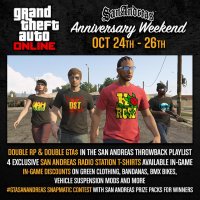 Rockstar's San Andreas Weekend Plans