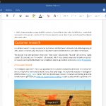 Office application for Android tablet
