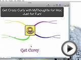 Get Crazy Curvy with MyThoughts For Mac - Mind Mapping