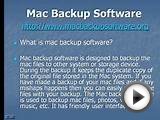 Mac backup software